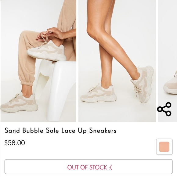 Pretty little thing sneakers - Picture 2 of 6